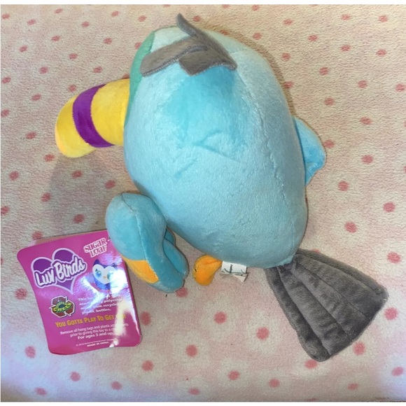 Vintage plush Tucan Luvbird stuffed toy animal sugarloaf NWT - Picture 7 of 14
